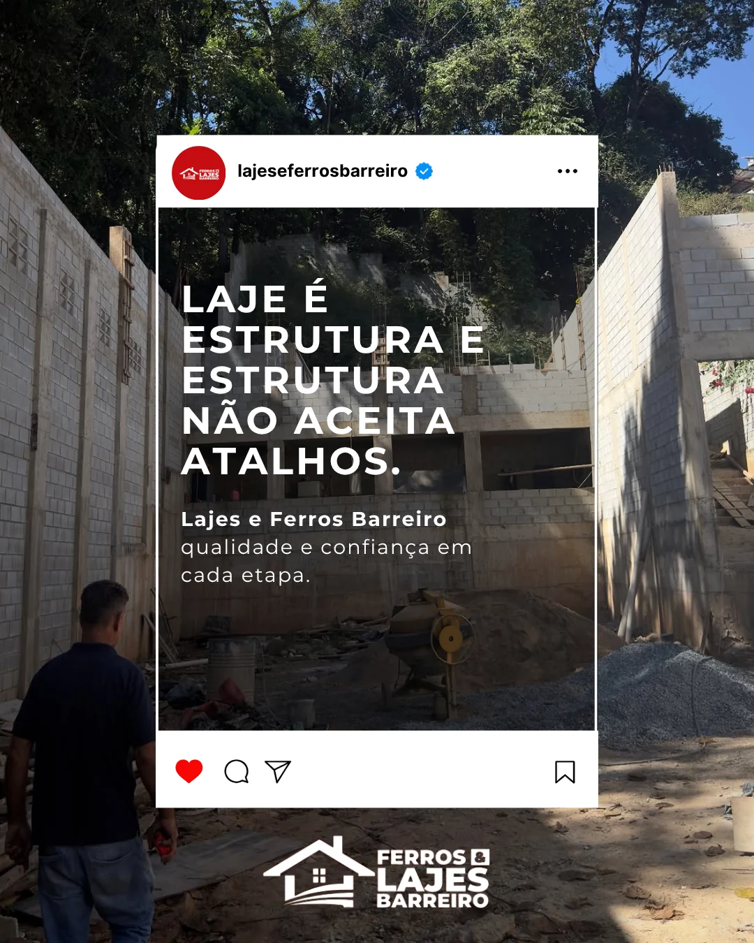 Arte de feed da Lajes Barreiro