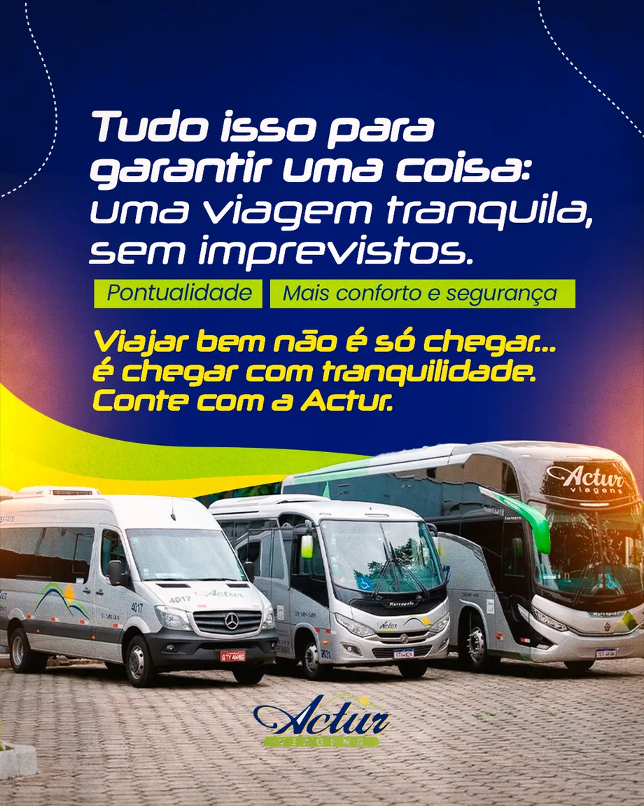 Feed criado para Actur Viagens