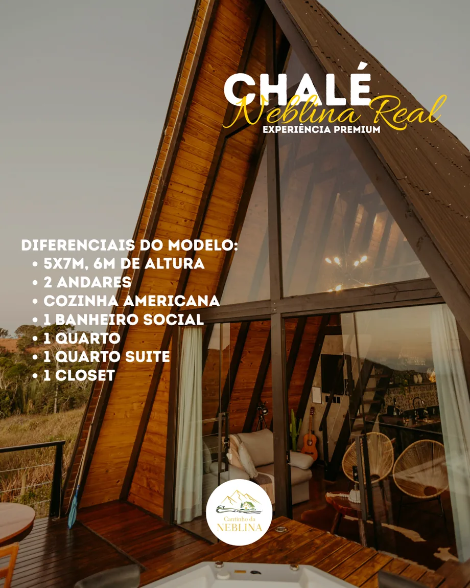 Feed criado para Chalés