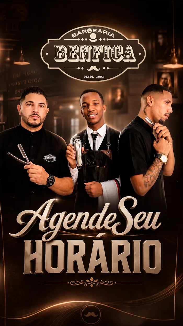 Story criado para Barbearia Benfica