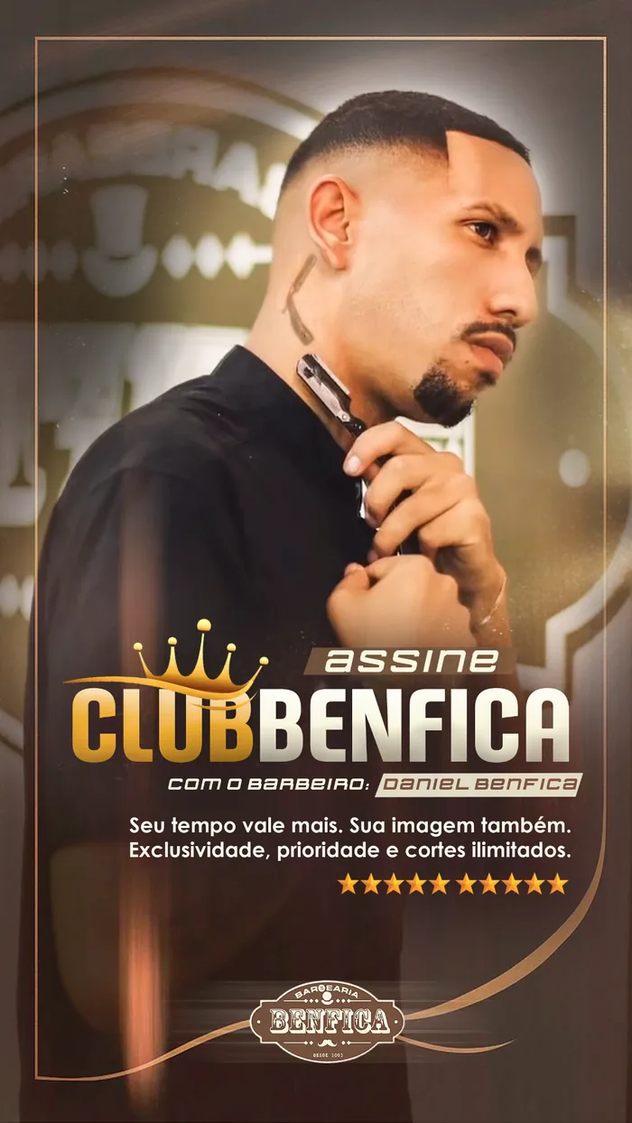 Story criado para Barbearia Benfica
