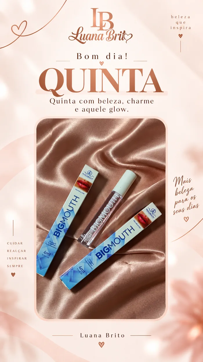 Story criado para Luana Brito